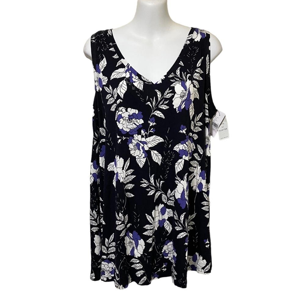 NWT Lane Bryant Floral Swing Tank
